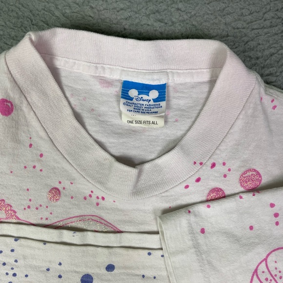 Vintage 1989 the little mermaid AOP shirt - Picture 4 of 5